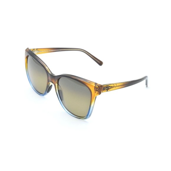 Maui Jim Alekona MJ 793-18B Caramel with Blue / HLC Bronze...